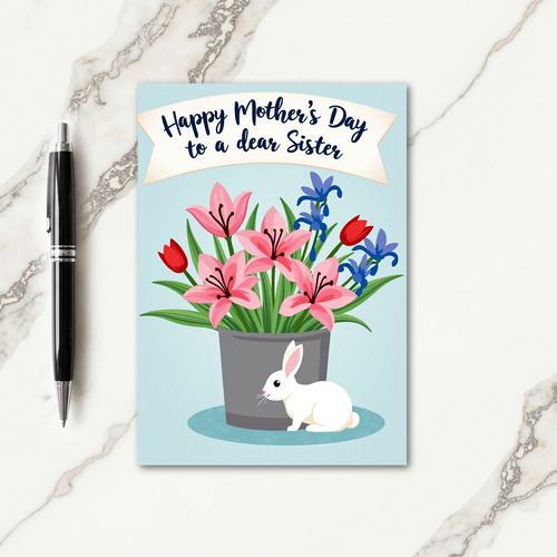 Crimson Buds Mothers Day Card