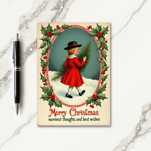 Crimson Coat Christmas Card