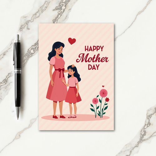 Crimson Heart Mother Card