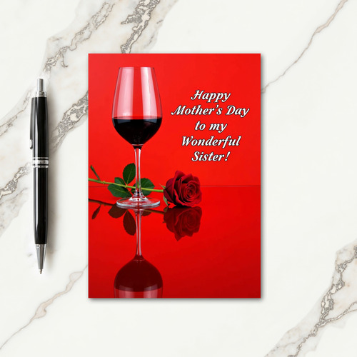 Crimson Joy Mothers Day Card