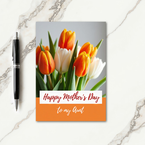 Crimson Message Mothers Day Card