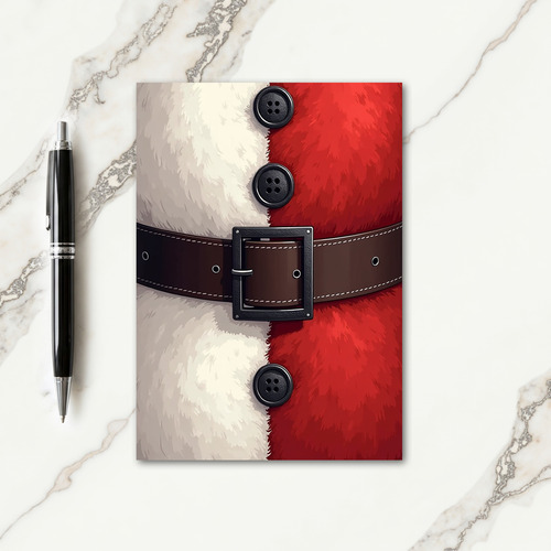 Crimson Plush Festive Card