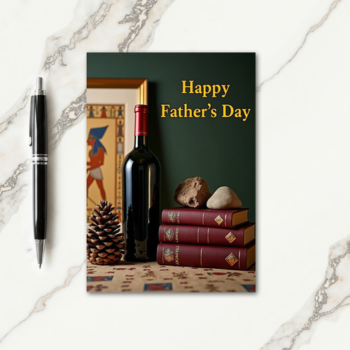 Crimson Seal Fathers Day Card