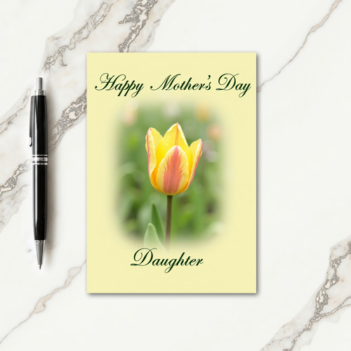 Crimson Streaks Mothers Day Card