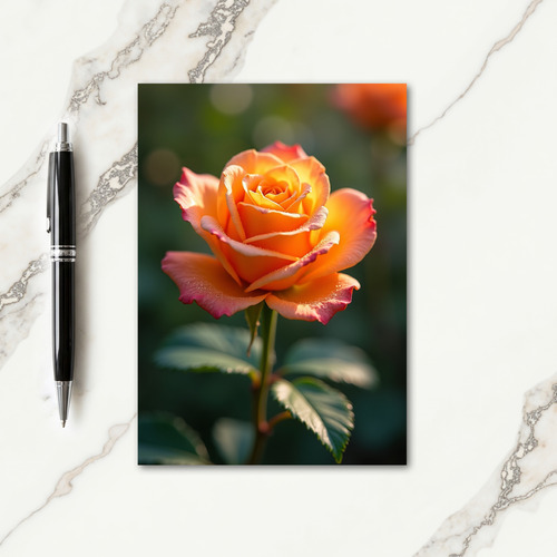 Crimson Tipped Mothers Day Card