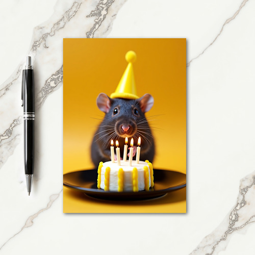 Critters Party Birthday Card