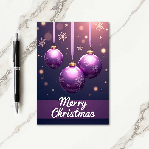 Crystalline Snowflake Card