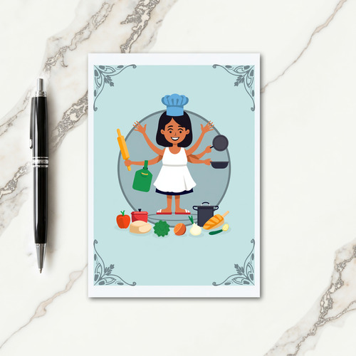 Culinary Mothers Day Art Card