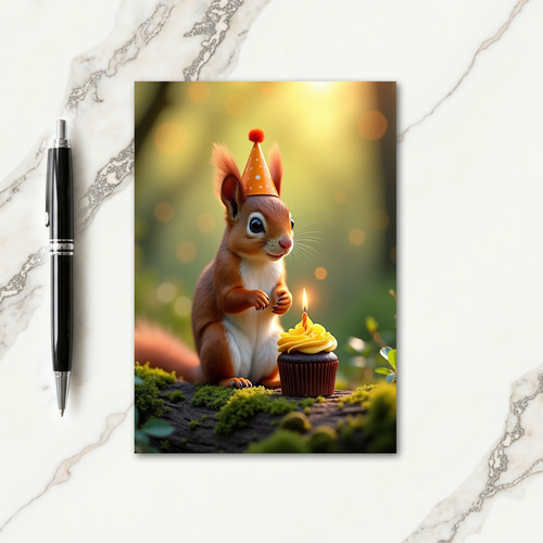 Curious Animal Party Card