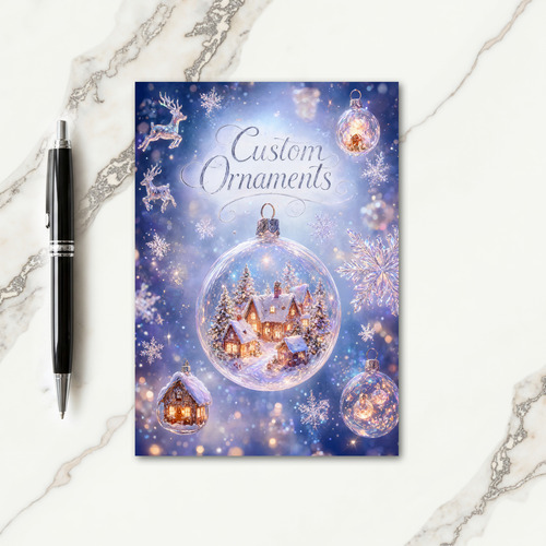 Custom Ornaments Card thumbnail