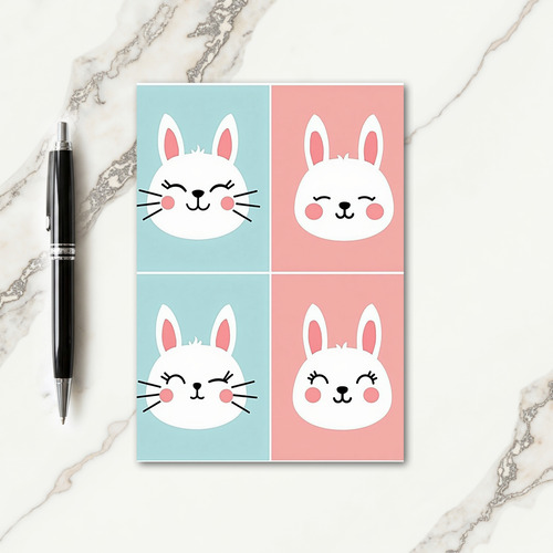 Cute Animal Smiles Card
