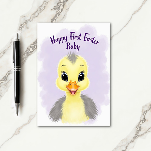 Cute Baby Bird Smile Card
