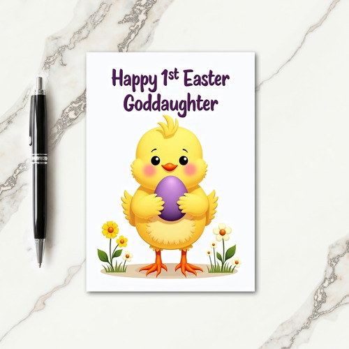Cute Baby Bird Springtime Card