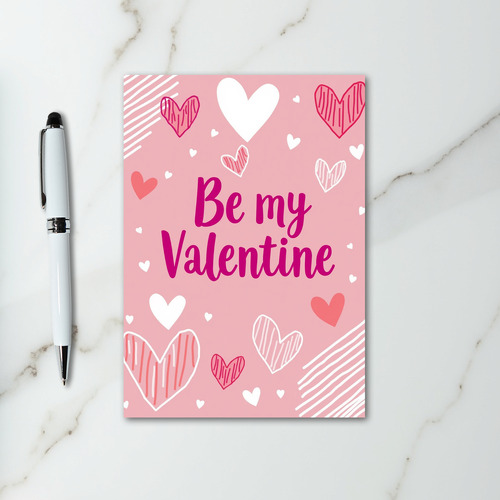 Cute Be My Valentine Card