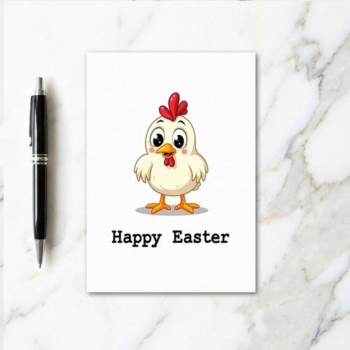 Cute Bird Easter Card