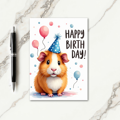 Cute Birthday Critter Card