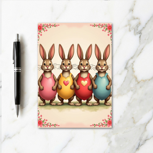 Cute Bunny Celebration Card