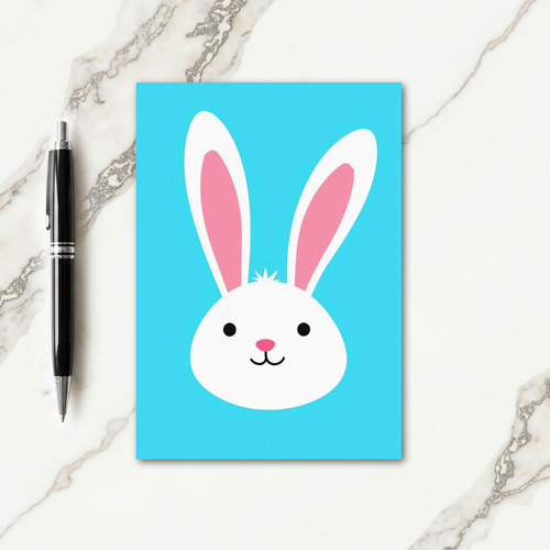 Cute Bunny Simple Art Card