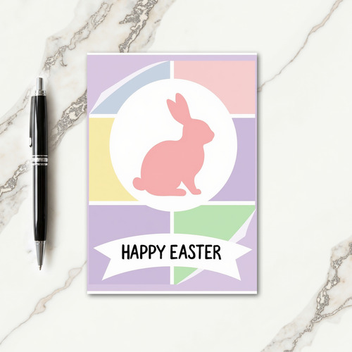 Cute Bunny Spring Season Card