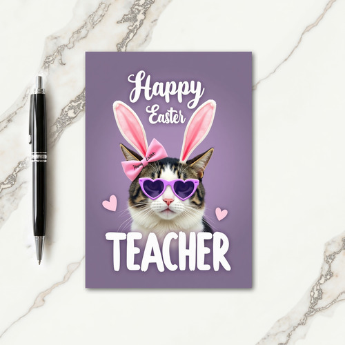 Cute Cat Celebration Card