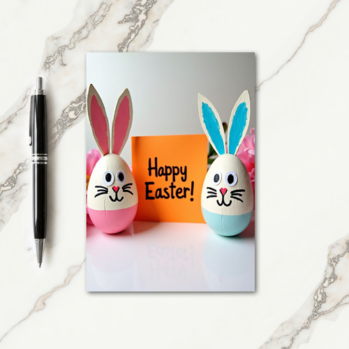 Cute Celebration Egg Friend Card