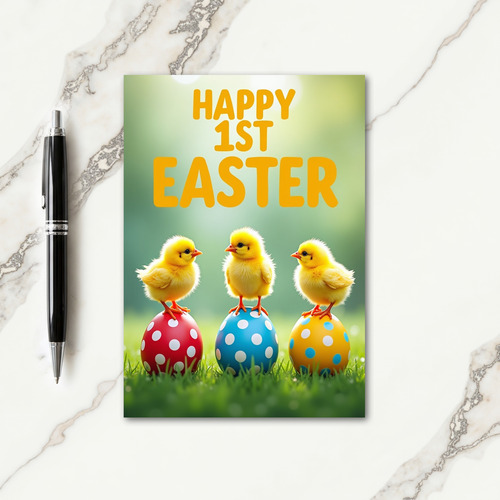 Cute Chicks Happy Occasion Card