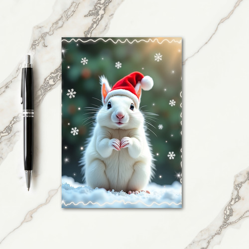 Cute Critter Christmas Card