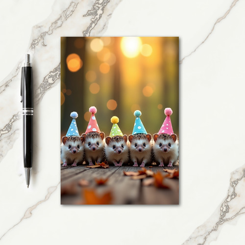 Cute Critters Birthday Card