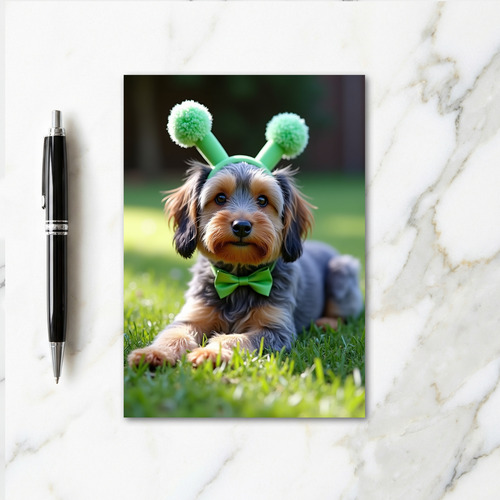 Cute Dog Portrait Card