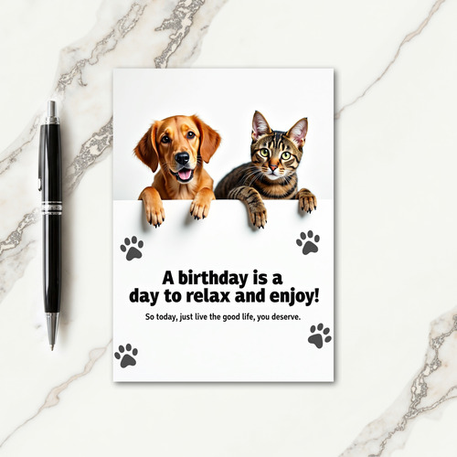 Cute Duo Birthday Card