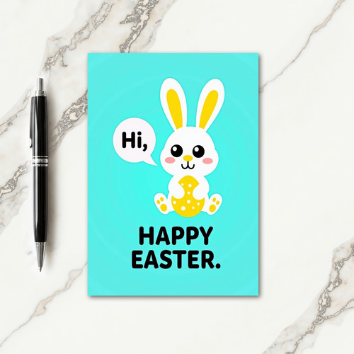 Cute Easter Creature Art Card