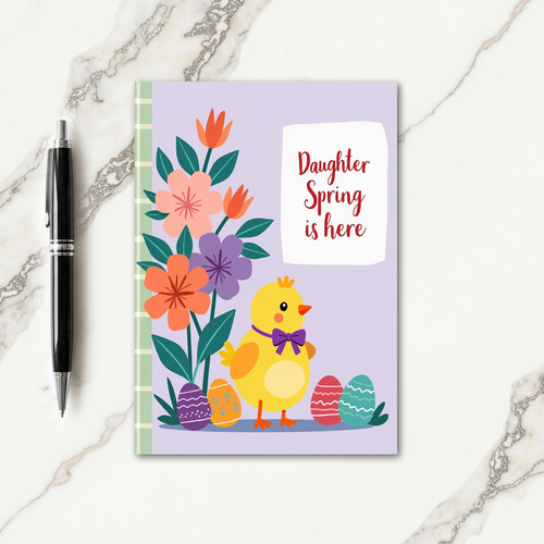 Cute Fledgling Springtime Card