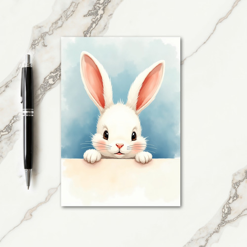 Cute Furry Friend Hello Card