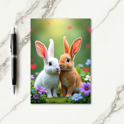 Cute Furry Friends Love Card
