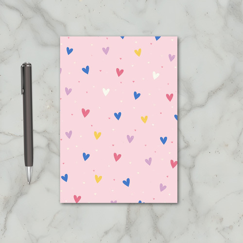 Cute Hearts Love You Greeting Card