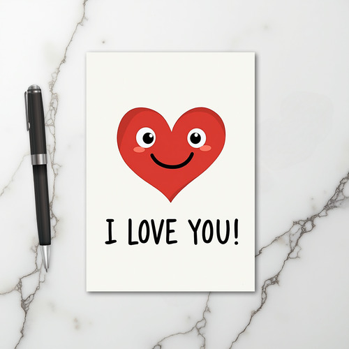 Cute I Love You Card