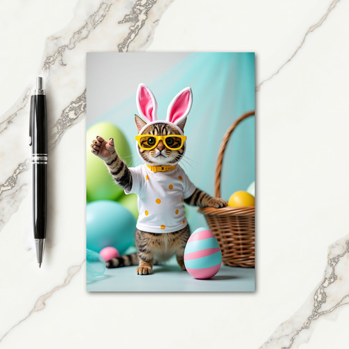 Cute Kitten Celebration Card
