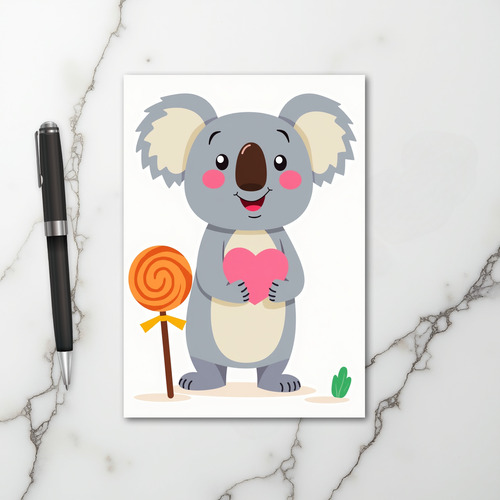 Cute Koala Love Card