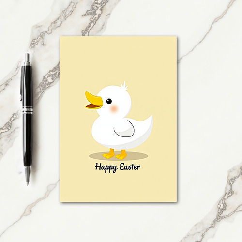 Cute Little Bird Easter Card