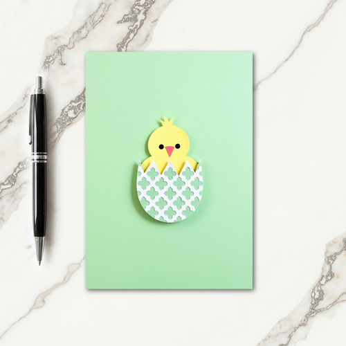 Cute Little Bird Hatchling Card