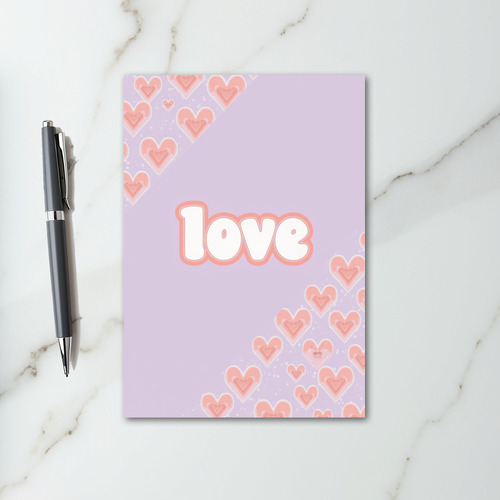 Cute Love Hearts Card