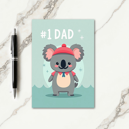 Cute Marsupial Fathers Day Card