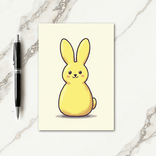 Cute Pastel Critter Art Card