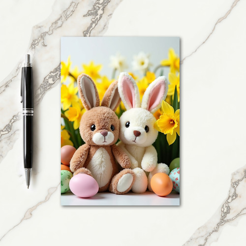 Cute Plush Spring Holiday Card