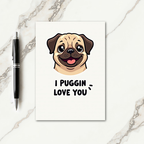 Cute Puppy Mothers Day Card