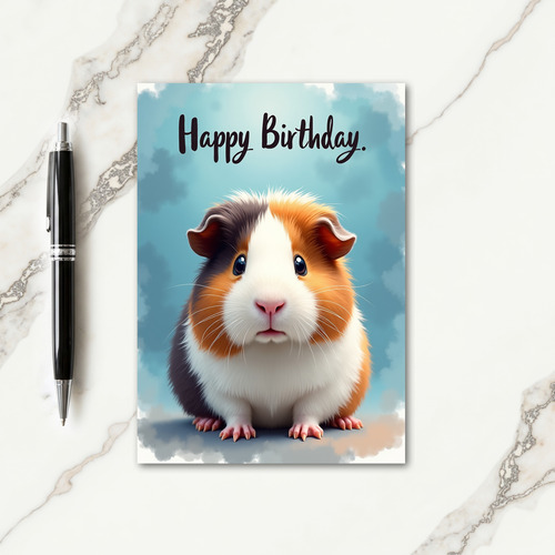Cute Rodent Birthday Card