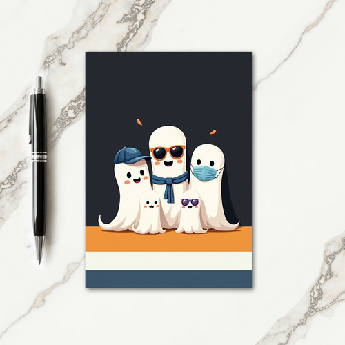 Cute Spooky Crew Card