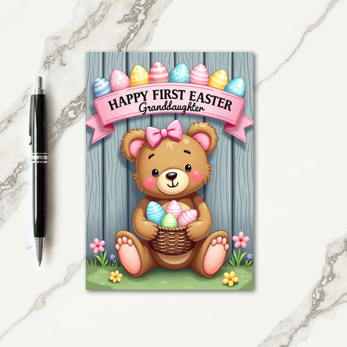 Cute Spring Animal Greeting Card