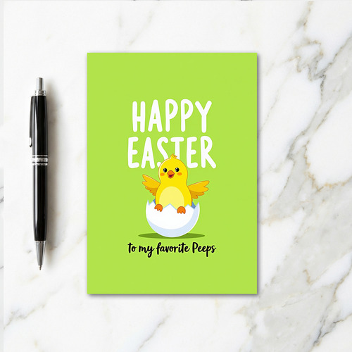 Cute Spring Bird Greeting Card