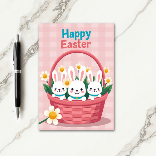 Cute Spring Creatures Easter Card